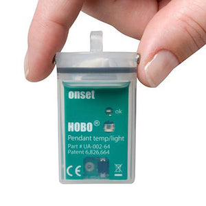 hobo temperature light logger