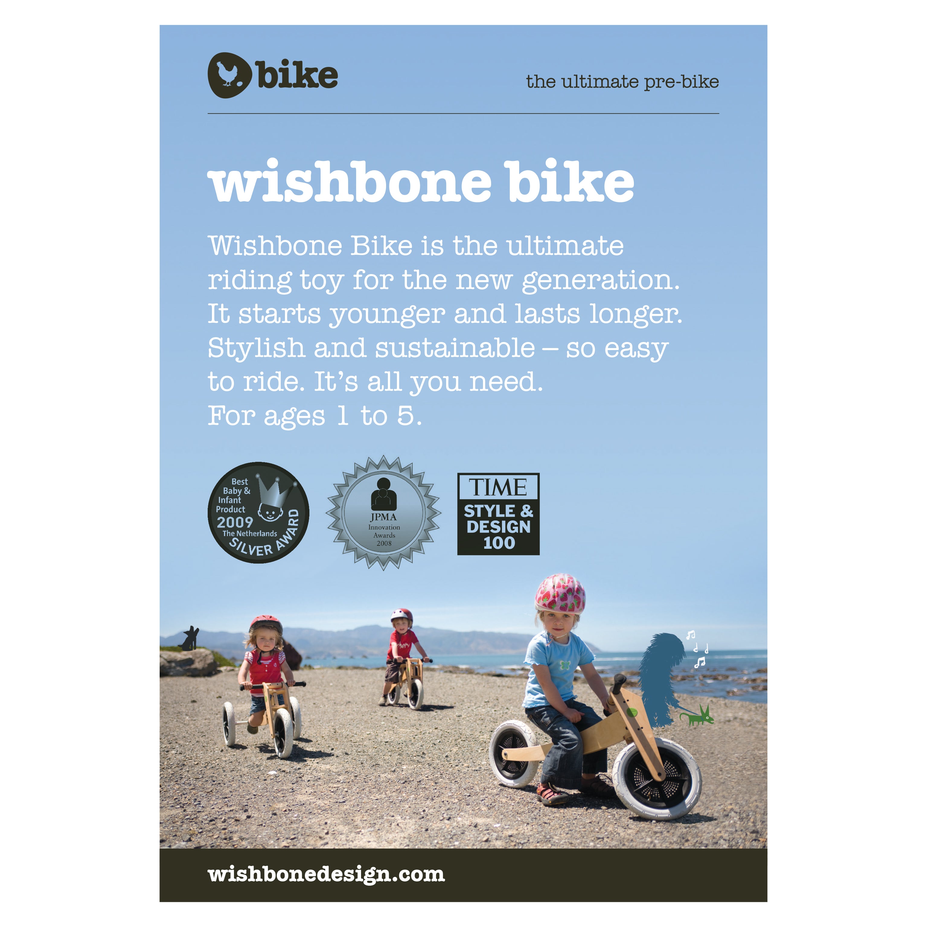 wishbone bike 3 in 1 original