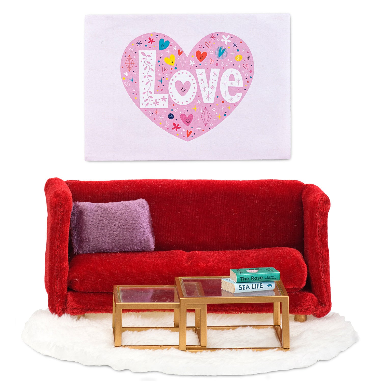Red Living Room Furniture Set By Smaland Little Citizens Boutique