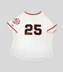 barry bonds autographed jersey