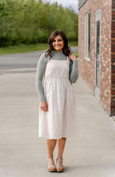 Kai Linen Midi Dress