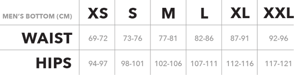 Ml Size Chart