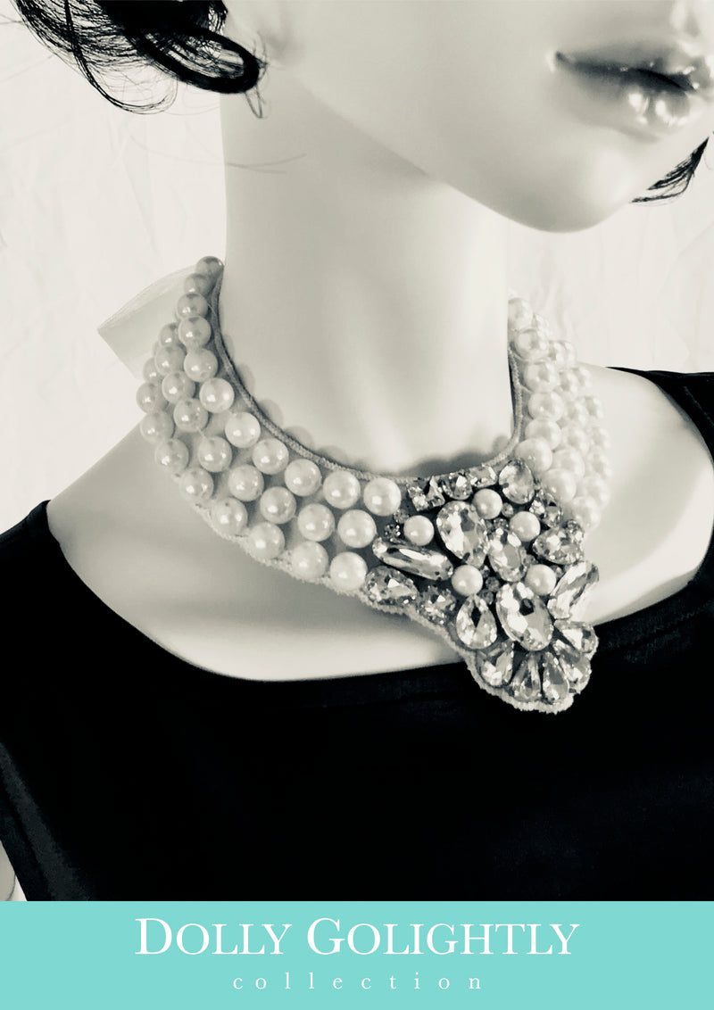breakfast at tiffany's pearl necklace