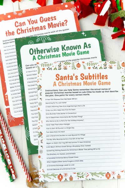 Gift Exchange Games Bundle (11 games)