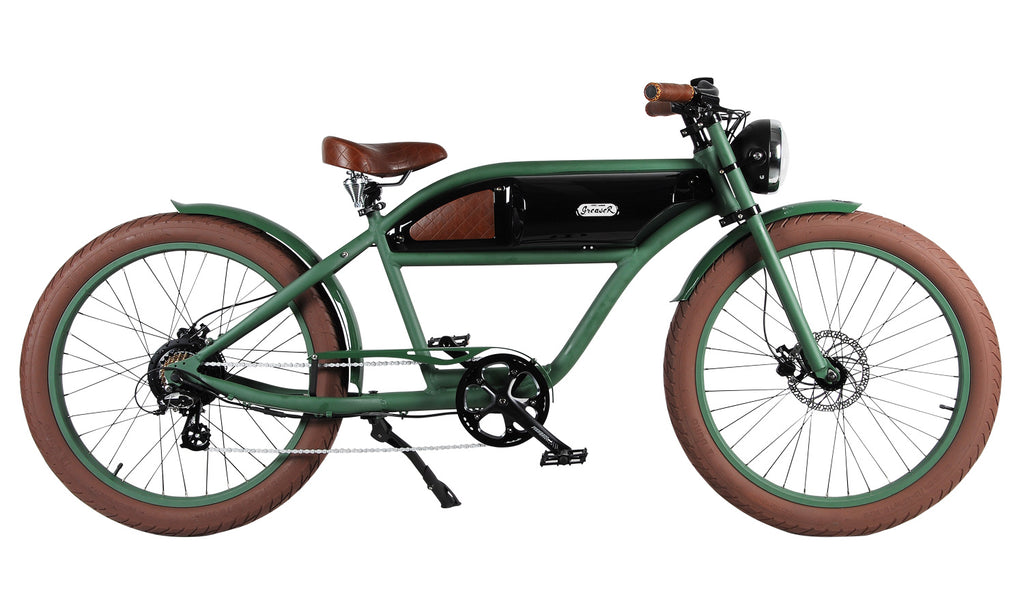 michael blast t4b greaser retro style electric bike