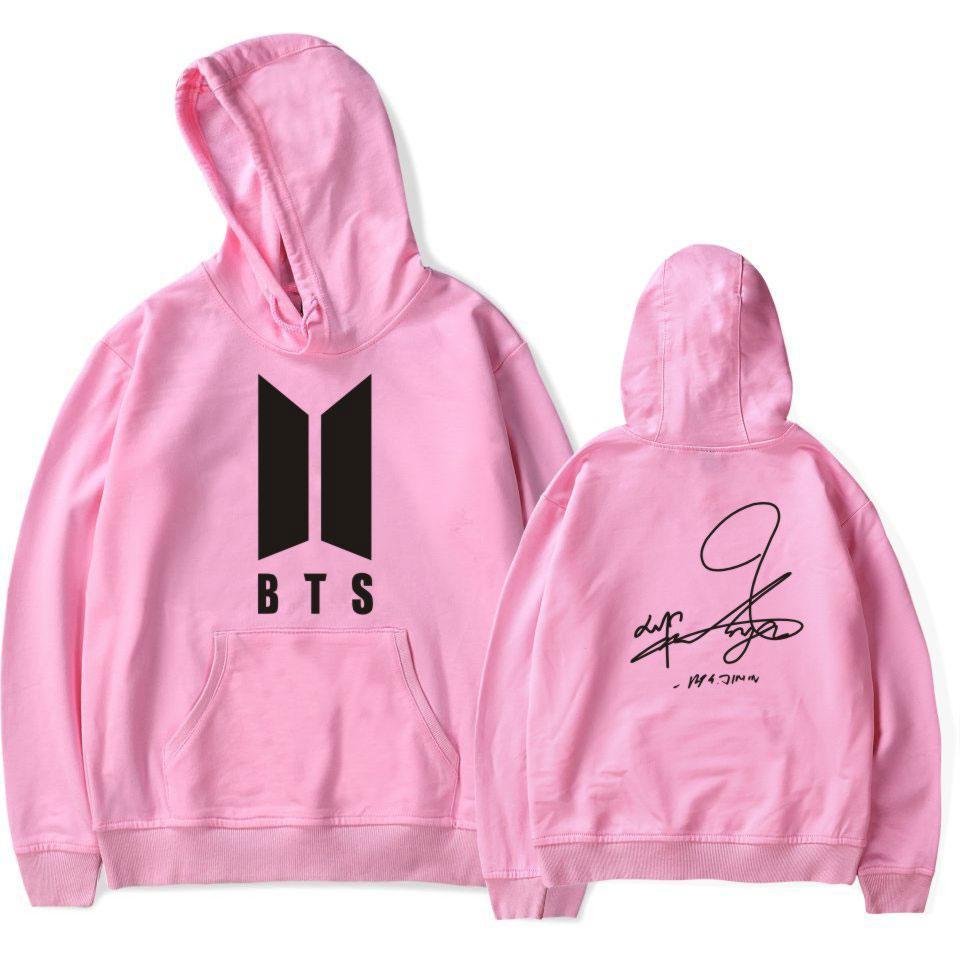 pink bts sweatshirt