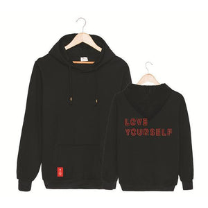 bts official zip up hoodie