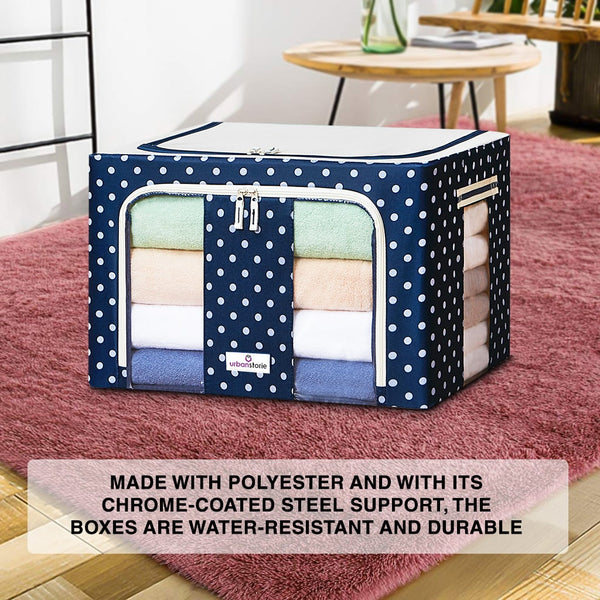 UrbanStorie® Foldable Storage Boxes for your Clothes, Sarees, Blankets ...