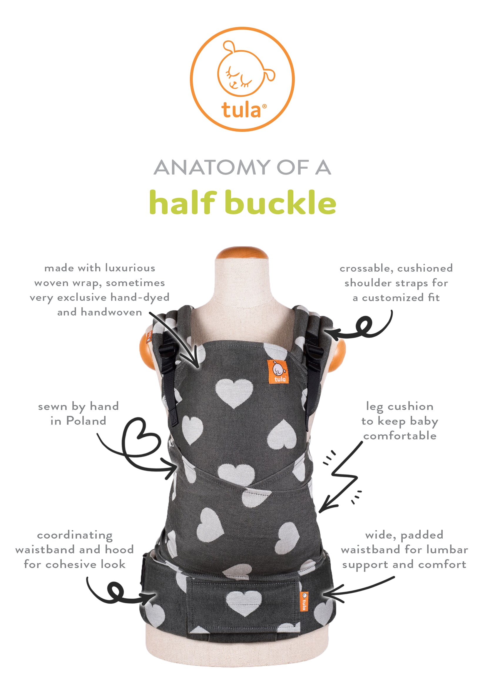 baby tula half buckle