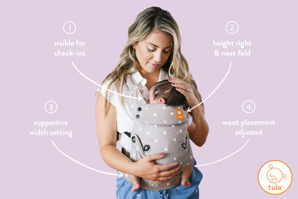 Voordelen van babywearing