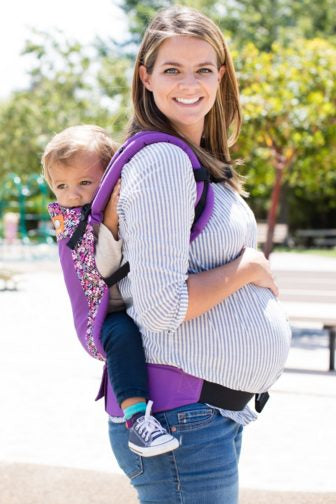 tula baby carrier back