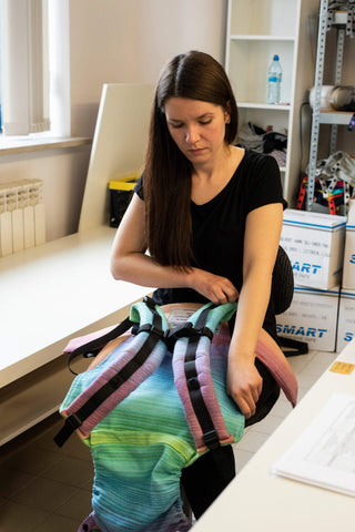 A employee working on a Signature Carrier.