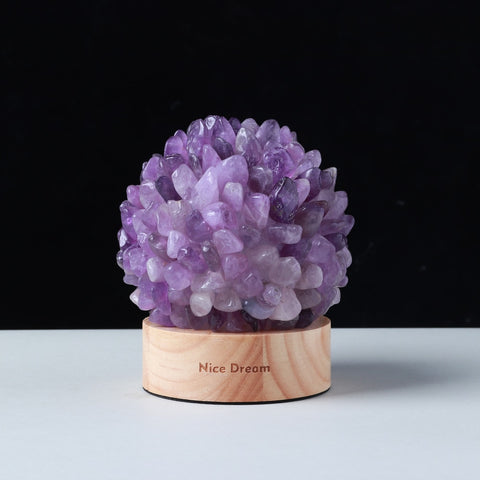 JUWELANDA AMETHYST LAMPE