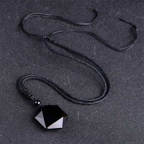 Premium Talisman aus Schwarzem Obsidian Juwelanda