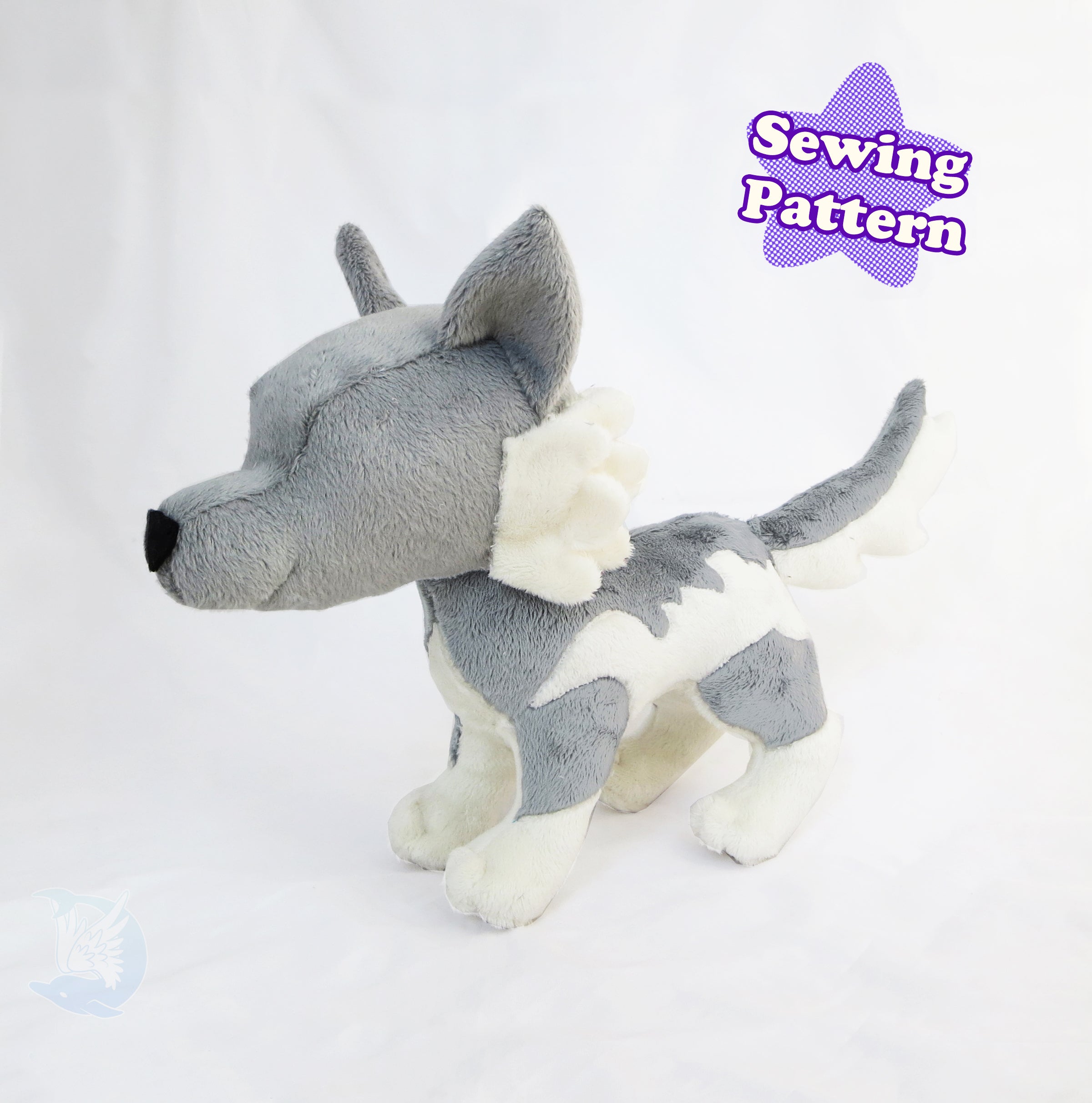 wolf plush pattern