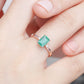 Emerald Semi-eternity Ring - 1252ERR