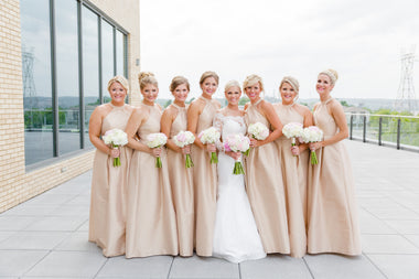 black tie bridesmaid dresses