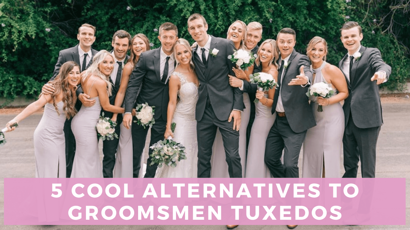 5 Alternatives To The Classic Groomsmen Tux | Bella | Bella Bridesmaids