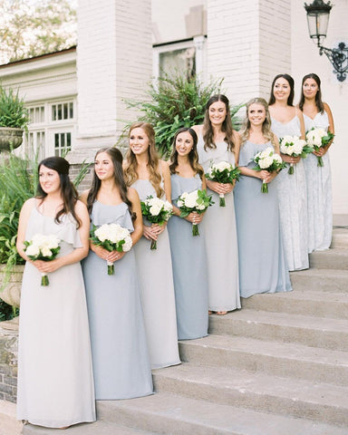 Light Blue Bridesmaid Dresses: How to Choose the Best Shade & Bella ...