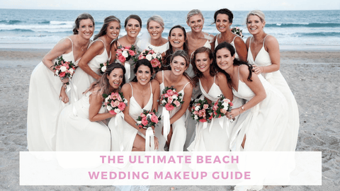Beach wedding makeup header