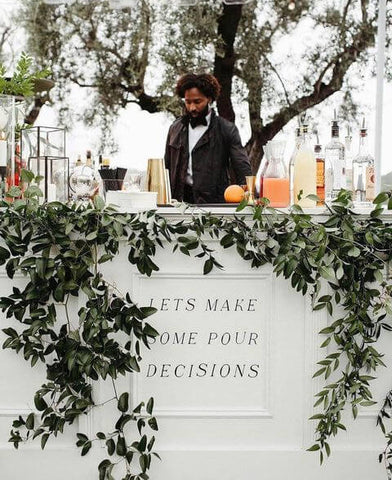 Wedding bartender