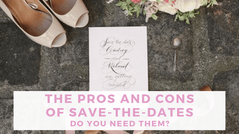 Pros and cons of save the dates