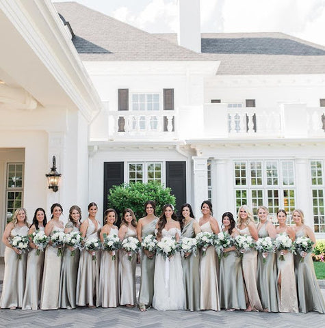 How to Mix and Match Bridesmaid Dresses