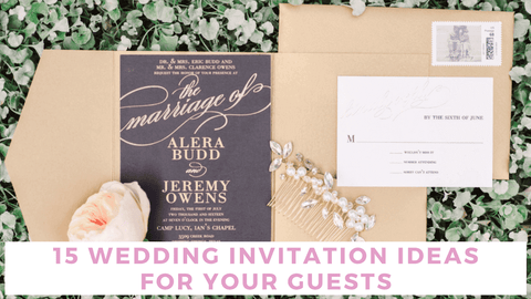15 Stylish Wedding Invitation Ideas [DIY Ideas + More!] & Bella Bridesmaids