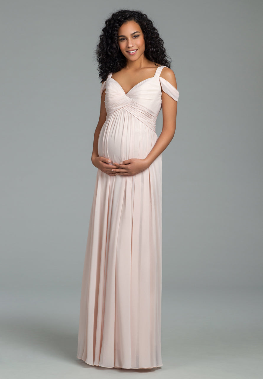 maternity bridesmaid dresses dusty rose