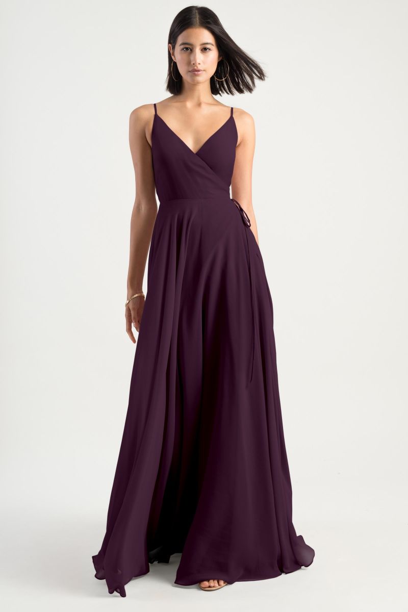 jenny yoo black bridesmaid dress