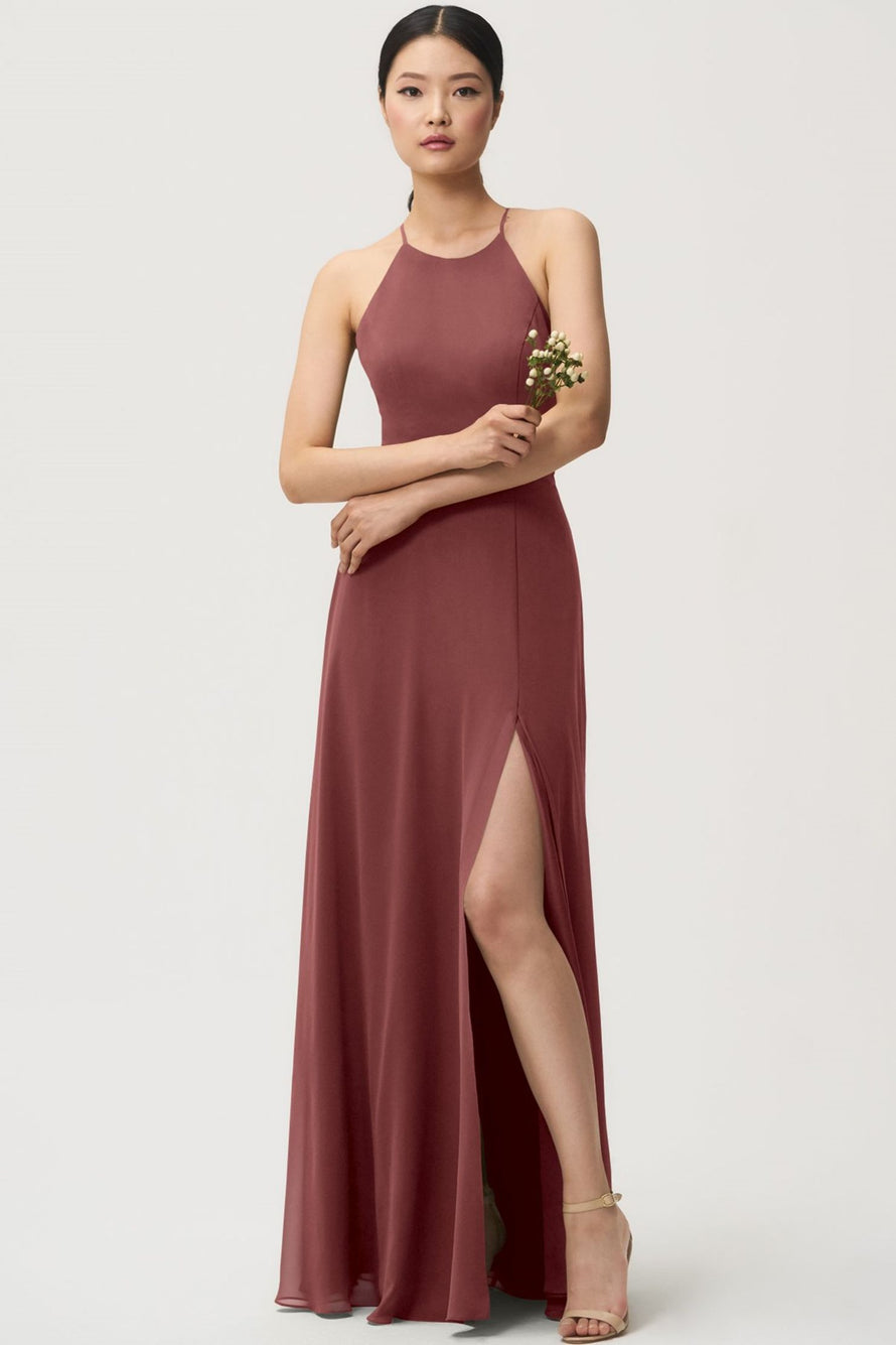 Jenny Yoo Long Bridesmaid Dress Kayla 