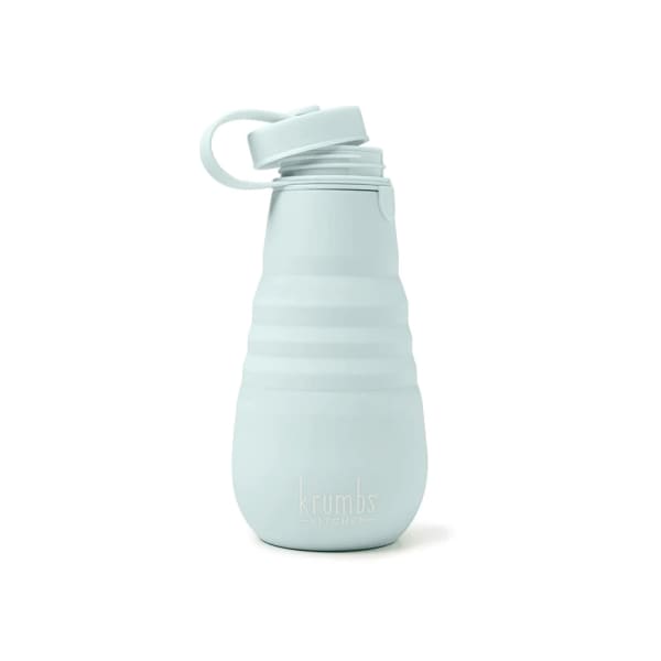 Collapsible Teal Water Bottle