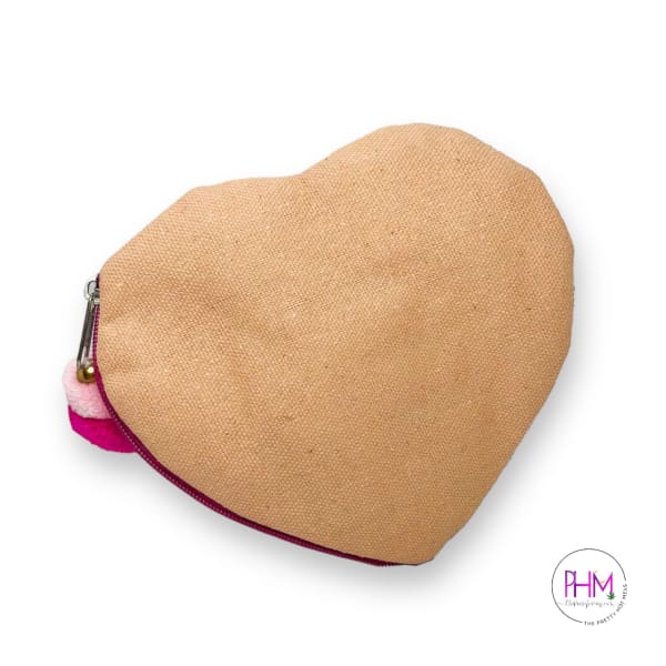 Plush Heart-shaped Coin Purse – WEST AUSSIE SUPPLIES