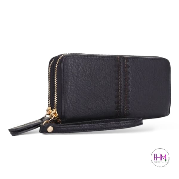 Sherrie Double Zipper Wallet 🪪