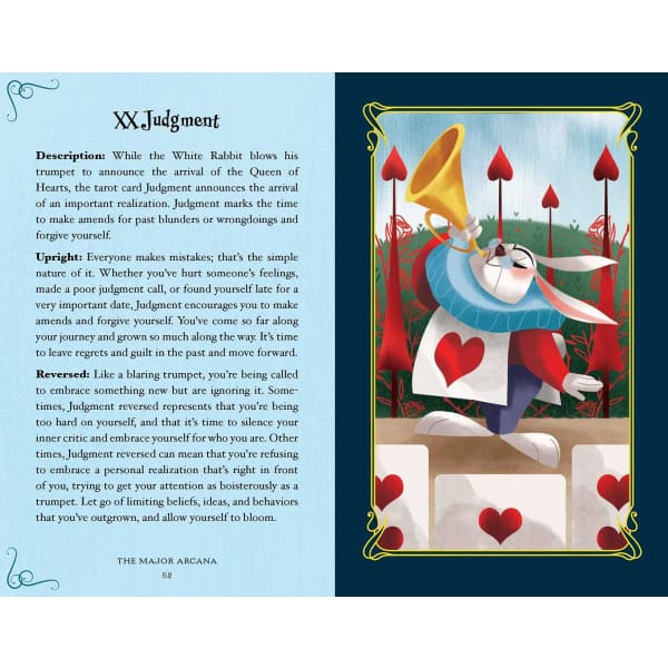 Alice in Wonderland Tarot Deck and Guidebook - The Tarot Garden