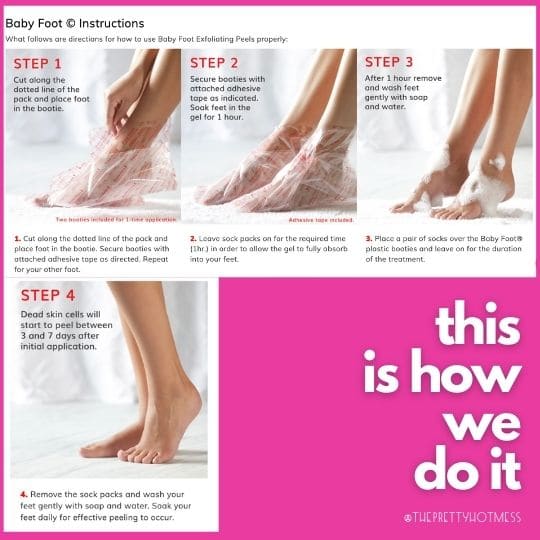 Baby Foot  Natural At-Home Foot Care Products for Dead Skin