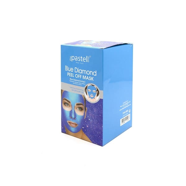 blue diamond face mask