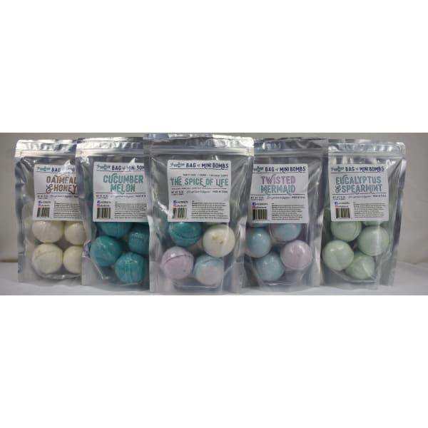 Mini bath bombs