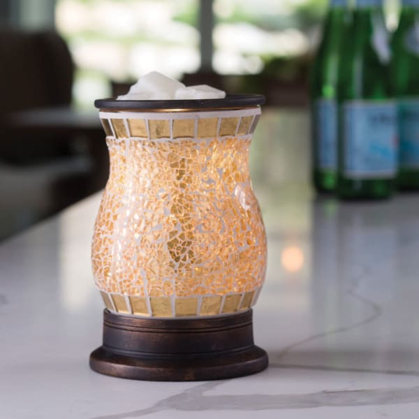 Candle Warmers Etc Fragrance Warmer, Edison Bulb Illumination, Mission