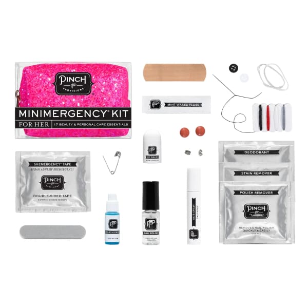 Pinch Provisions Minimergency Glitter Bomb Hot Pink