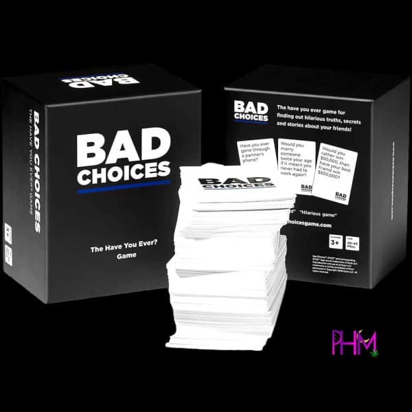 Bad Choices The Have You Ever Party Game | After Dark - The Pretty