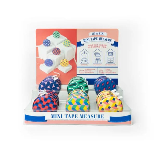 Mini Tape Measure Keychain — Frosty's Fair School Holiday Shop