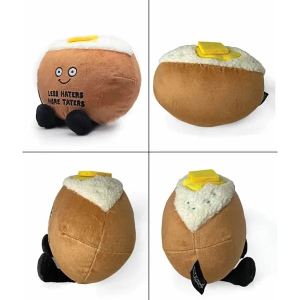 Less Haters,More Taters Plush Baked Potato