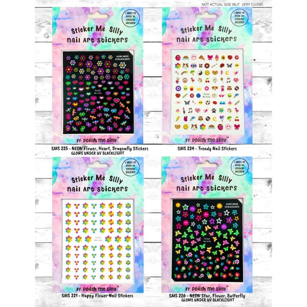 Polish Me Silly Trendy Nail Art Stickers