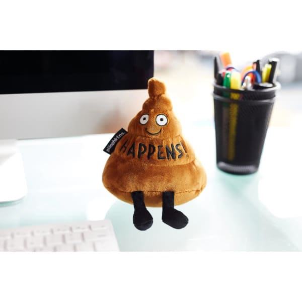 Poop Happens Emoji Keychain