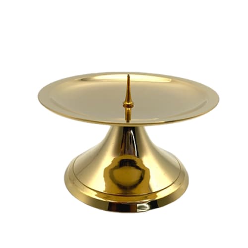 Spike Brass Candle Holder The Pretty Hot Mess