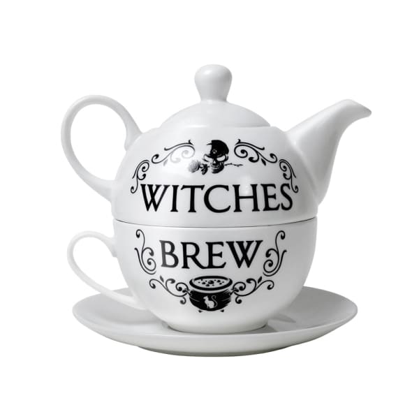 Purrfect Brew and Witches Brew Double Insulated Ceramic Travel Mugs