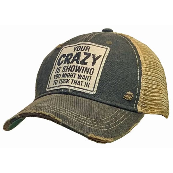 Do Epic Shit Distressed Trucker Hat The Pretty Hot Mess