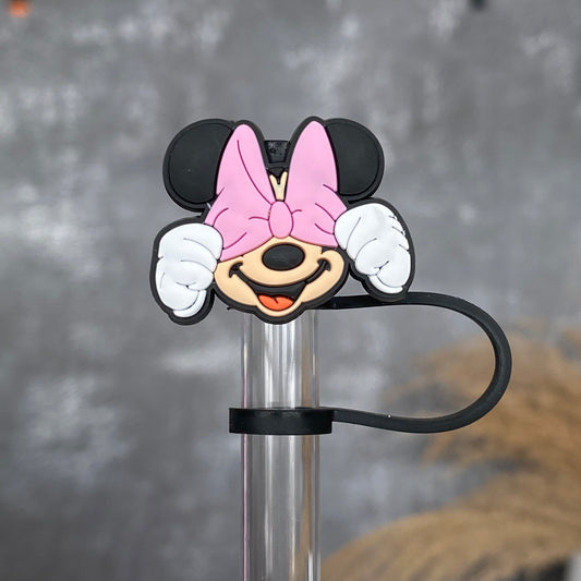 Christmas Confetti Mickey Mouse Straw Topper - Magic Makers