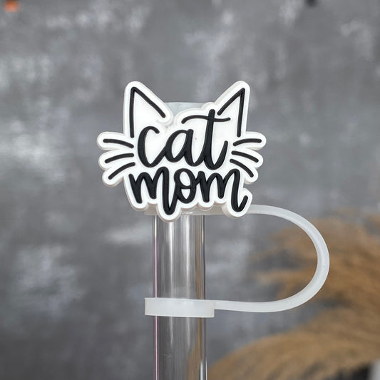 Cute Kitty Straw Topper – Etch and Ember